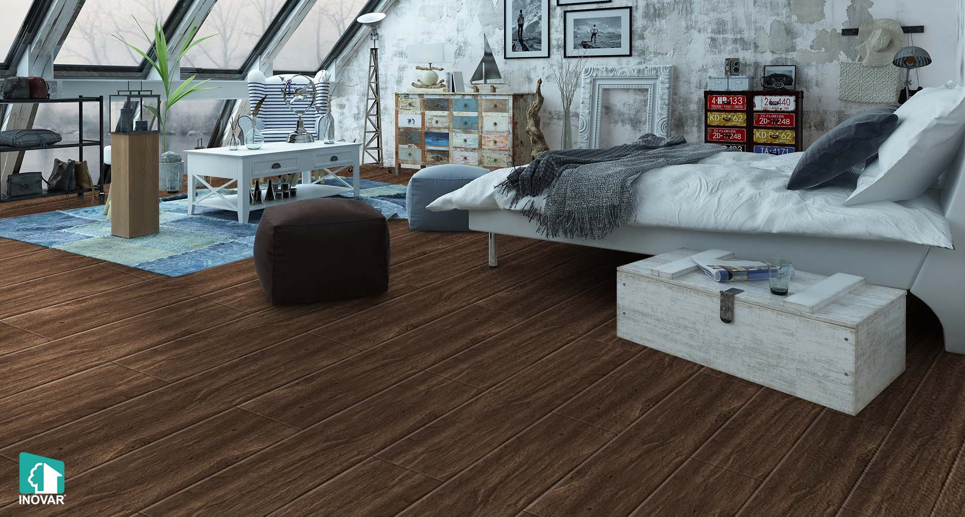 FE318 Barnwood Oak