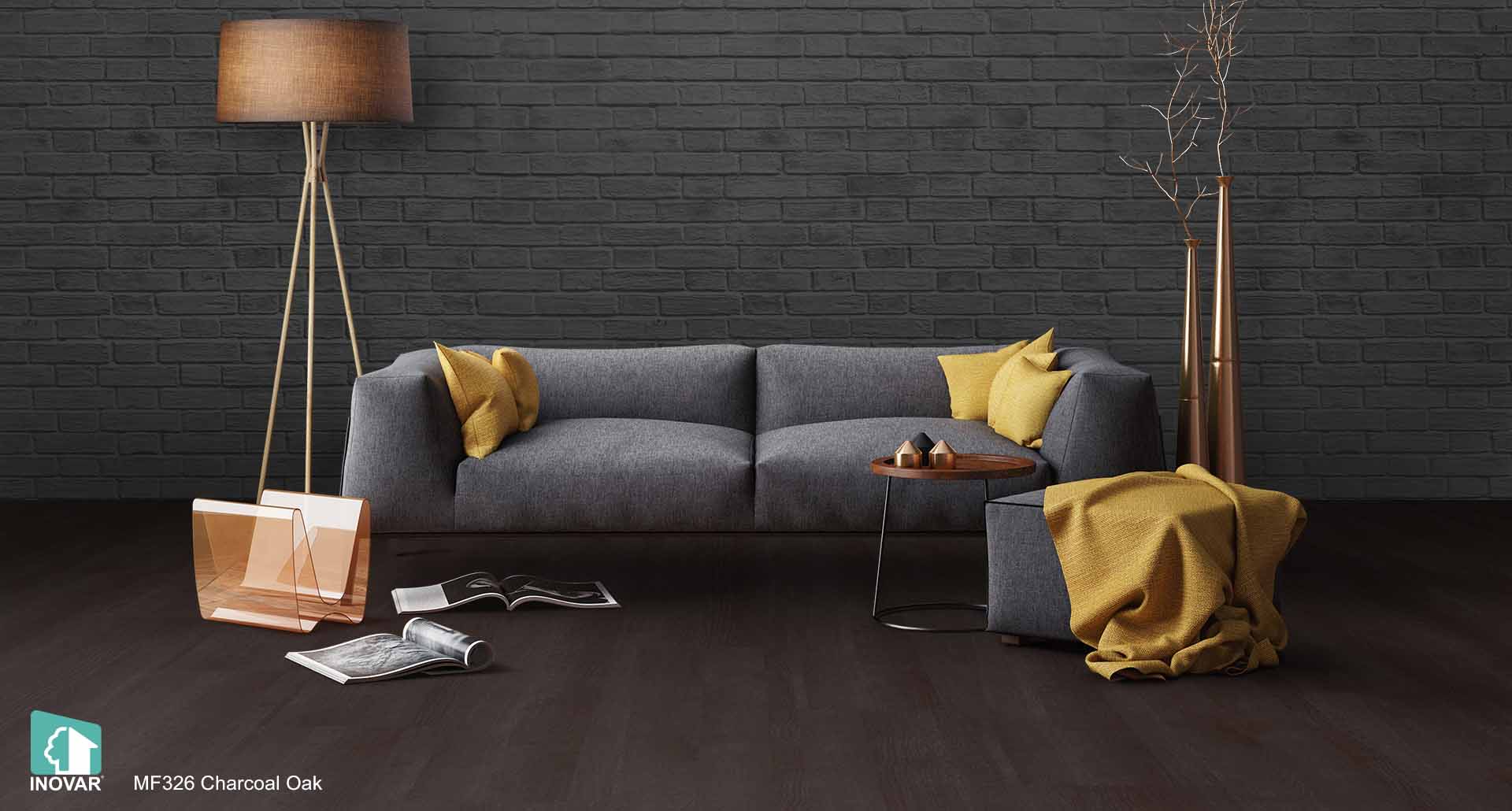 MF326 Charcoal Oak