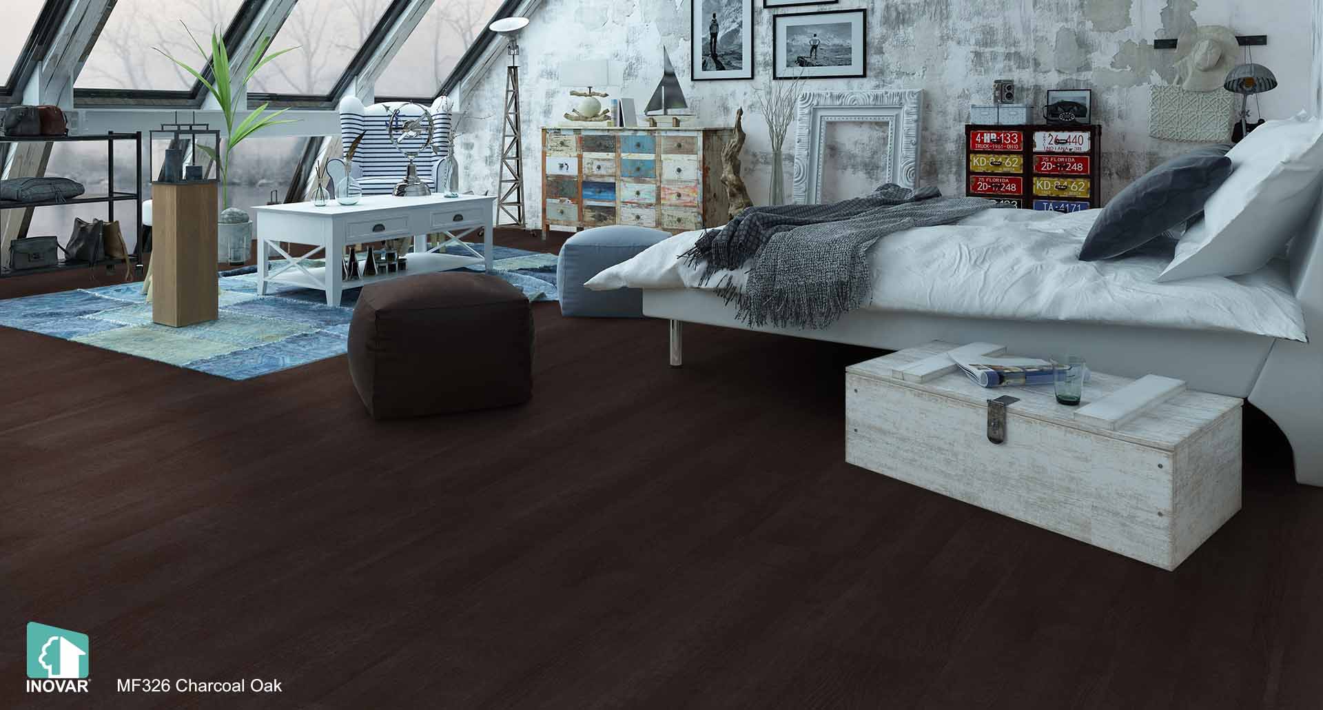 MF326 Charcoal Oak