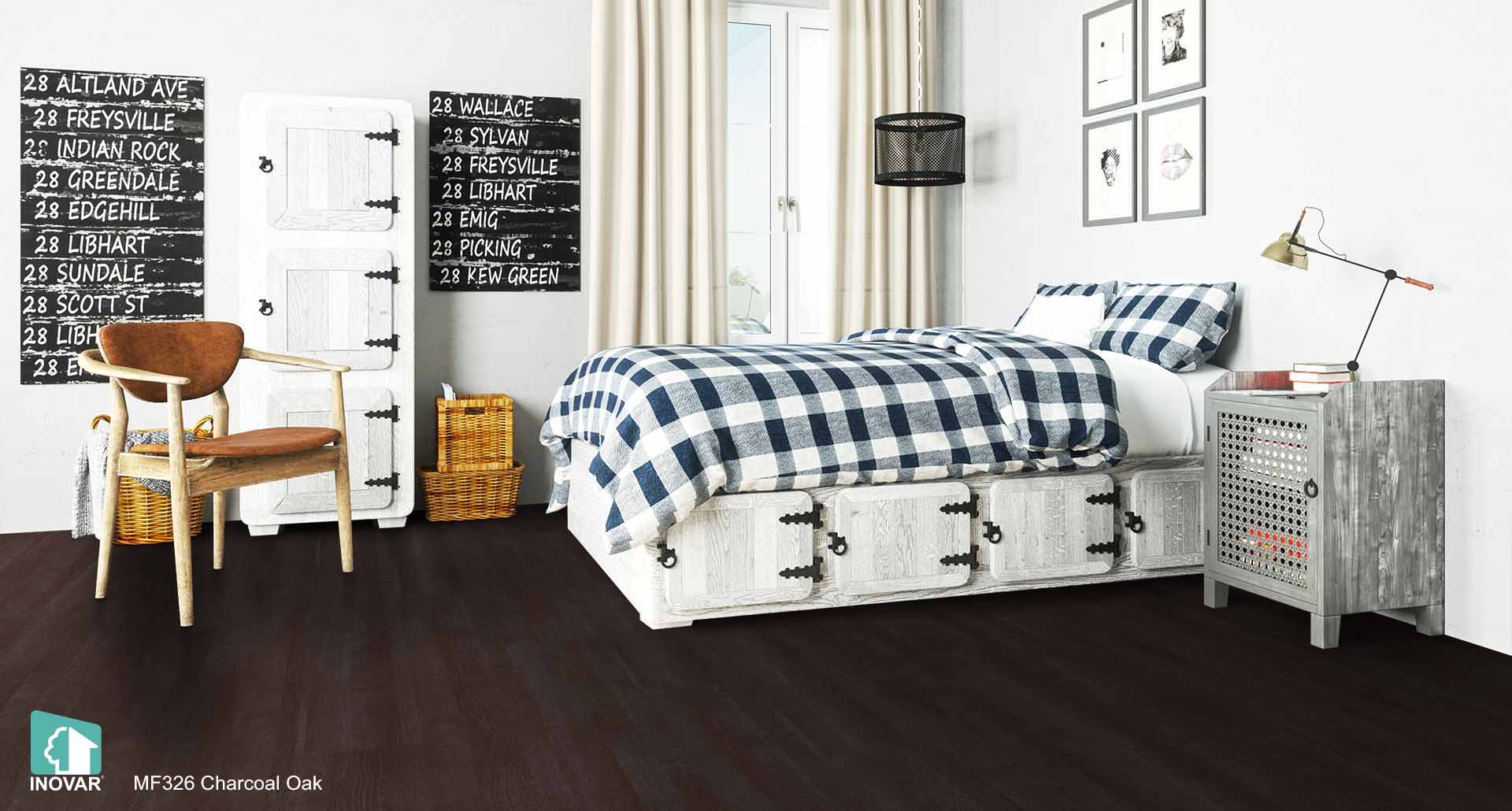 MF326 Charcoal Oak