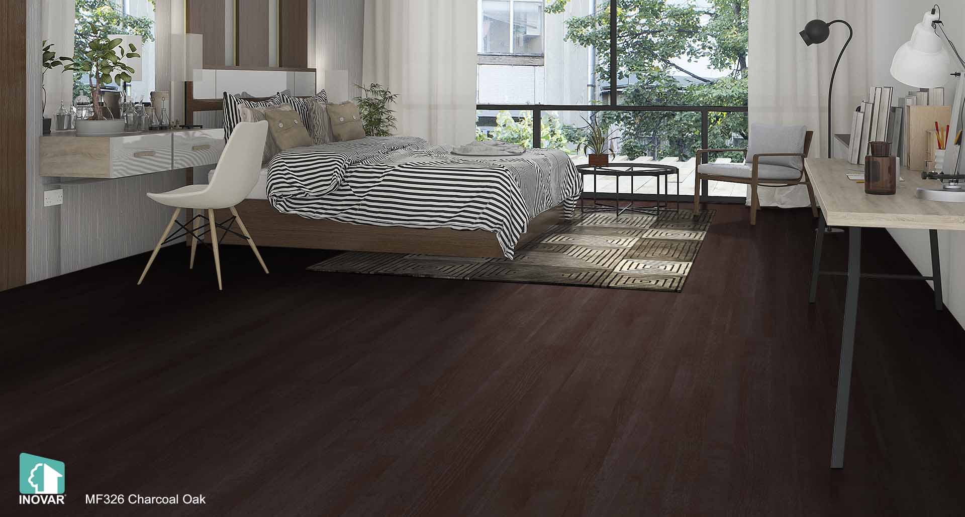 MF326 Charcoal Oak